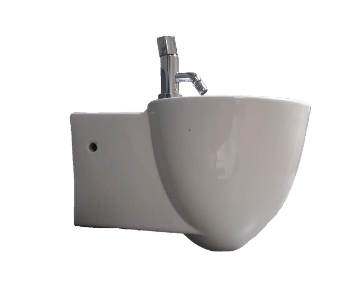 Ideal Standard Sadler bidet sospeso con rubinetto integrato T5080