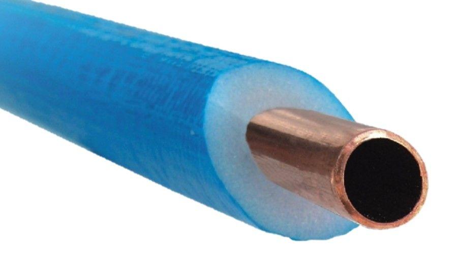 Pdm Thermocopper tubo rame preisolato blu diam. 15x1 rotolo da 36 metri lineari