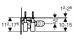 Geberit Uniflex canaletta per scarico doccia a parete lunghezza 80 cm corpo codice 154.106.00.1