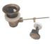 Ponsi scarico standard Europa da 1" 1/4 Bronzo Antico codice 704/5BA per lavabi e bidet