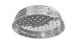Soffione doccia classico ottone cromato G 1/2" con fori bugnati diametro 200 mm