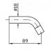Zucchetti Isy Bocca erogazione per vasca completo di aeratore - doccia esterno cromata codice Z92027