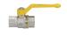 Effebi Valvola a Sfera Athena FF con Leva alluminio misura 1" 1/2  giallo codice 4210G208