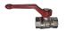 Effebi Valvola a Sfera Orion FF con Leva Rossa  misura 1/2" ISO228 codice 1301R404