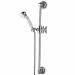 Zucchetti Delfiflu Delfi Asta saliscendi murale doccia completa di flessibile e doccia Bronzata codice Z92485.T