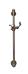 Zucchetti Delfiflu Delfi Asta saliscendi murale doccia completa di flessibile e doccia Bronzata codice Z92485.T