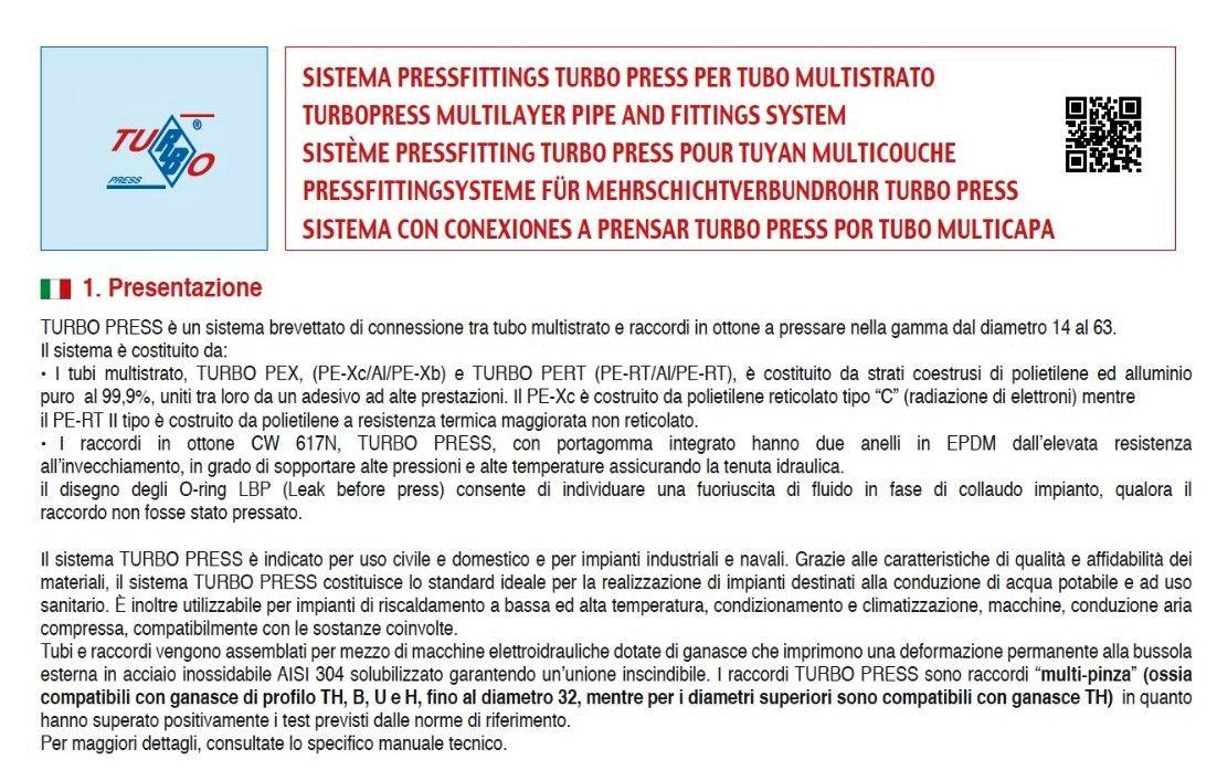 Rubinetterie Bresciane Turbo Press Raccordo Diritto Femmina Nichelato codice 500190162004 misura 16x1/2" fornito in Blister da 5 pz