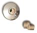 Coppia eccentici da 1/2" con Rosone in Ottone cromato Cod. 636600OC1/2"