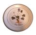 Cottoveneto Piatto Erbolario Viola Pratensis Tondo Piano in ceramica Decorativo da appendere diametro 24 cm Fatto a Mano come Foto
