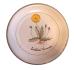 Cottoveneto Piatto Erbolario Leontodon Taraxacum Tondo Piano in ceramica Decorativo da appendere diametro 24 cm Fatto a Mano come Foto