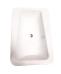 Ideal Standard Imagine lavabo appoggio cm 61x43x21 di altezza T093801