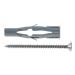 Fischer tasselli nylon fu 8x50v con vite codice 502353 TIPO FU8x50v  conf. da 50 tasselli in nylon con viti