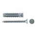Fischer tasselli nylon sx 8 s con vite confezione da 50 pz codice 570022