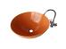 Nic Design Flavia lavabo ciotola arancio codice 001001 diametro 46 cm