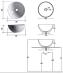 Nic Design Flavia lavabo ciotola sabbia diam. 38 codice 001034