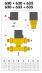 Caleffi Tee di by-pass equilibrato da 3/4" - U8 codice 635580