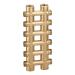Caleffi collettore complanare fuso monoblocco codice 356606
