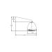 Ideal Standard Cerawell 300s doccia fissa a muro orientabile cromo codice A3503AA