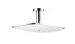 Hansgrohe PuraVida Soffione doccia 400 1jet con connessione soffitto cm 39x26 bianco-cromo codice 27390400