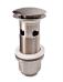Gessi piletta lavabo automatica Stop&Go con troppopieno inox spazzolato codice 01422-142