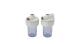 EuroAcque Filtro in Plastica modello 1000 Per cartucce 5" mini 3p. 3 Vie Attacchi 1/2" F codice CFP51000