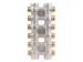 Pintossi+C Collettore complanare Articolo 421-A  misura 3/4" 6+6 codice 0042113406