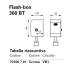 DMP Electronics Flash Box 300 BT Sistema elettronico esterno per orinatoio singolo con chassis esterno e circuito installato VB1 codice 70106.7.01 Cromo