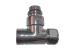 Runtal Radval XS Detentore a squadra cromo articolo XS02R-790 misura 1/2"
