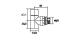 Runtal Radval Detentore a squadra bianco articolo RB2F misura 1/2"