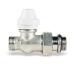 Watts Detentore micrometrico nichelato Corpo diritto Codice 1196UMSN12 DN Corpo 1/2" DN tubo 1/2"