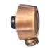 Presa d'acqua in ottone finitura in Bronzo antico come foto Attacchi G 1/2" - G 1/2"