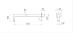 Geda Braccio doccia a parete tondo in ottone finitura NIKEL SPAZZOLATO codice ARM4-8 - NIKEL SPAZZOLATO