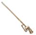 Tirinnanzi Rubinetto a galleggiante tipo a 5 cappiglie con asta piatta in ottone nudo senza reggisfera codice 6497.00OL misura 1" 1/2
