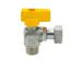 Enolgas Bon Gas Rubinetto a sfera per gas combustibili a squadra maschio per scaldabagno misura - 3/4" X 3/4" - ISO  codice G0326N37
