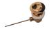 Fir Italia Scarico 1 1/4" con troppopieno Majestic Gold - oro - codice 04.1004.0.13.00 come foto