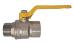 Tiemme Uragano Valvola gas a sfera a passaggio totale tipo 2201G misura 1" 1/4 M/F Codice 2210022 con leva come foto