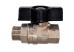 Effebi Valvola a Sfera Mercury MF  con Farfalla alluminio nera misura 3/8" codice 0422N403