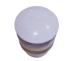 Silente Piletta in ottone da 1" 1/4 con tappo quadrato e bombato bianco codice 200FMSTPBCO senza troppopieno