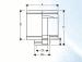 AN Camini Terminale a Botte per Doppia Parete AN ISO 25 mm lana INOX - INOX (316L/304)  Diam. Int. 180 mm e Diam. Est. 230 mm codice I2536180