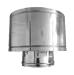 AN Camini Terminale a Botte per Doppia Parete AN ISO 25 mm lana INOX - INOX (316L/304)  Diam. Int. 180 mm e Diam. Est. 230 mm codice I2536180