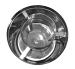 AN Camini Terminale a Botte per Mono Parete AN Plus Acciaio Inox 316L Diam.  180 mm codice M436180