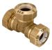 Effebi TOF/T PE  Giunto a T per PE  con anello in plastica misura diam. 63x diam. 63 codice 01050008