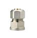 Rubinetterie Bresciane Turbo Press Raccordo Diritto Femmina Nichelato codice 500190202005 misura 20x3/4" fornito in Blister da 5 pz