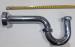 Stella Sifone Lavabo cromo in Tubo diam. 33 mm da 1" 1/4 come foto