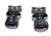 Raf Rio Classic coppia Rubinetti  incasso dritto cromo 1/2" acqua calda e acqua fredda codice 1172