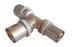 Ivar Press Raccordo a T con uscita destra ridotta 20 x 20 x 16 codice 512007 fornito in blister da 5 pezzi
