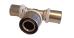 Conex Banninger B-Flex Raccordo a pressare TEE Laterali Ridotti misura 20x26x20 codice P7130020026200TH - blister 4 pezzi