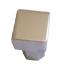 Schluter System Angolo esterno ed interno 90° alluminio anodizzato lucido per profili in acciaio Quadec-A modello EV/Q125ACG spessore 12,5 mm