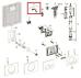 Geberit Flessibile per cassetta incasso - codice 241.288.00.1
