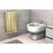 Fischer set 4 pezzi Elementi di fissaggio per vasi e bidet WB2 inox art. 501004